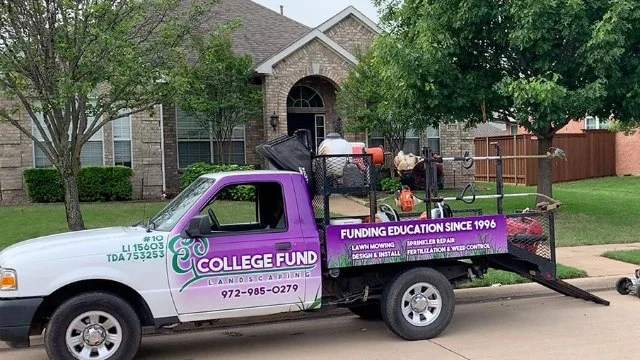 College Fund Landscaping Owner